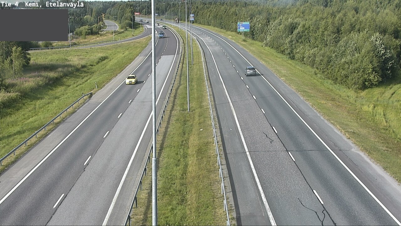 Kelikamerat Kuva Tie 4 Kemi, Etelänväylä, Kemi, Lappi