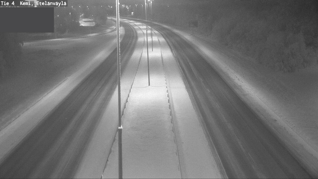 Kelikamerat Kuva Tie 4 Kemi, Etelänväylä, Kemi, Lappi