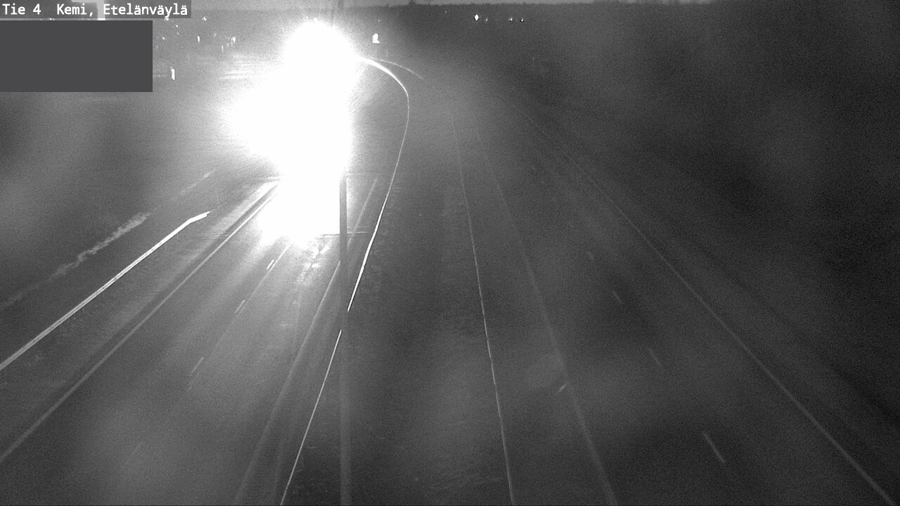 Weather Camera Image Road 4 Kemi, Etelänväylä, Kemi, Lappi