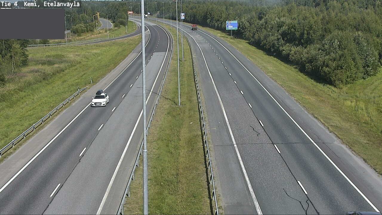 Weather Camera Image Road 4 Kemi, Etelänväylä, Kemi, Lappi