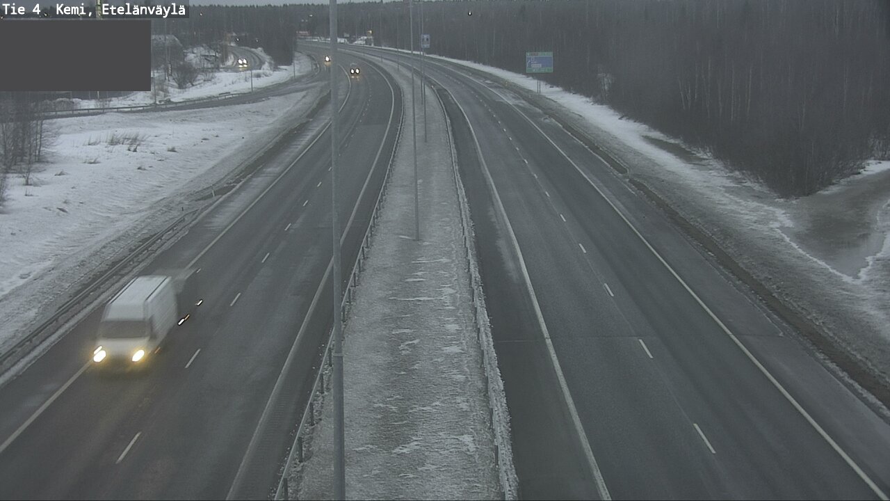 Kelikamerat Kuva Tie 4 Kemi, Etelänväylä, Kemi, Lappi