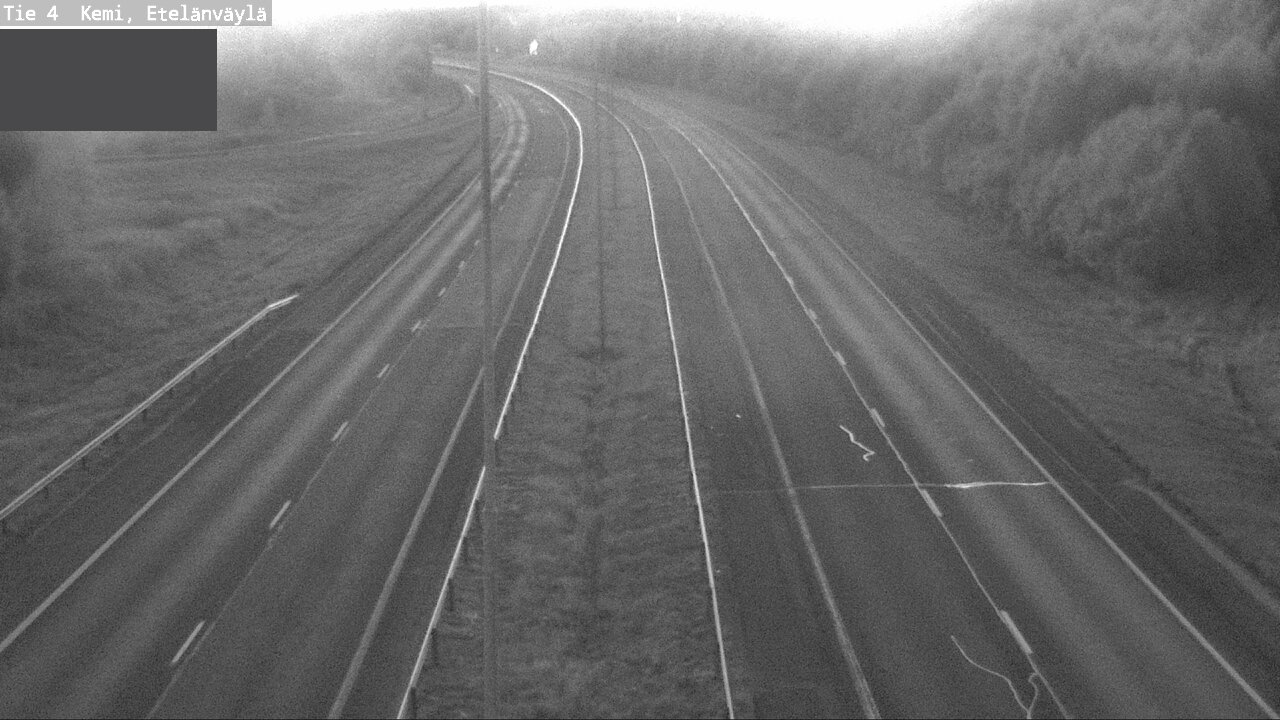 Weather Camera Image Väg 4 Kemi, Etelänväylä, Kemi, Lappi