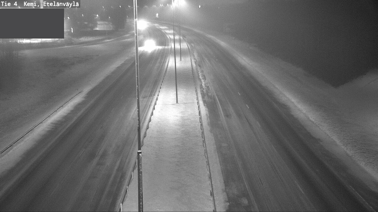 Weather Camera Image Road 4 Kemi, Etelänväylä, Kemi, Lappi