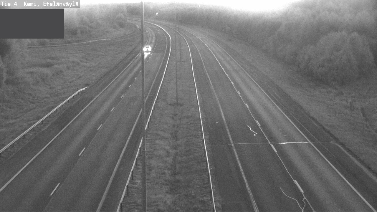 Weather Camera Image Väg 4 Kemi, Etelänväylä, Kemi, Lappi