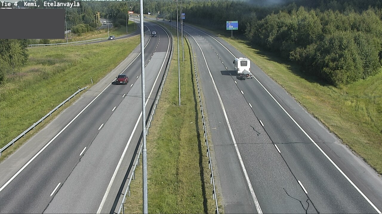 Weather Camera Image Road 4 Kemi, Etelänväylä, Kemi, Lappi