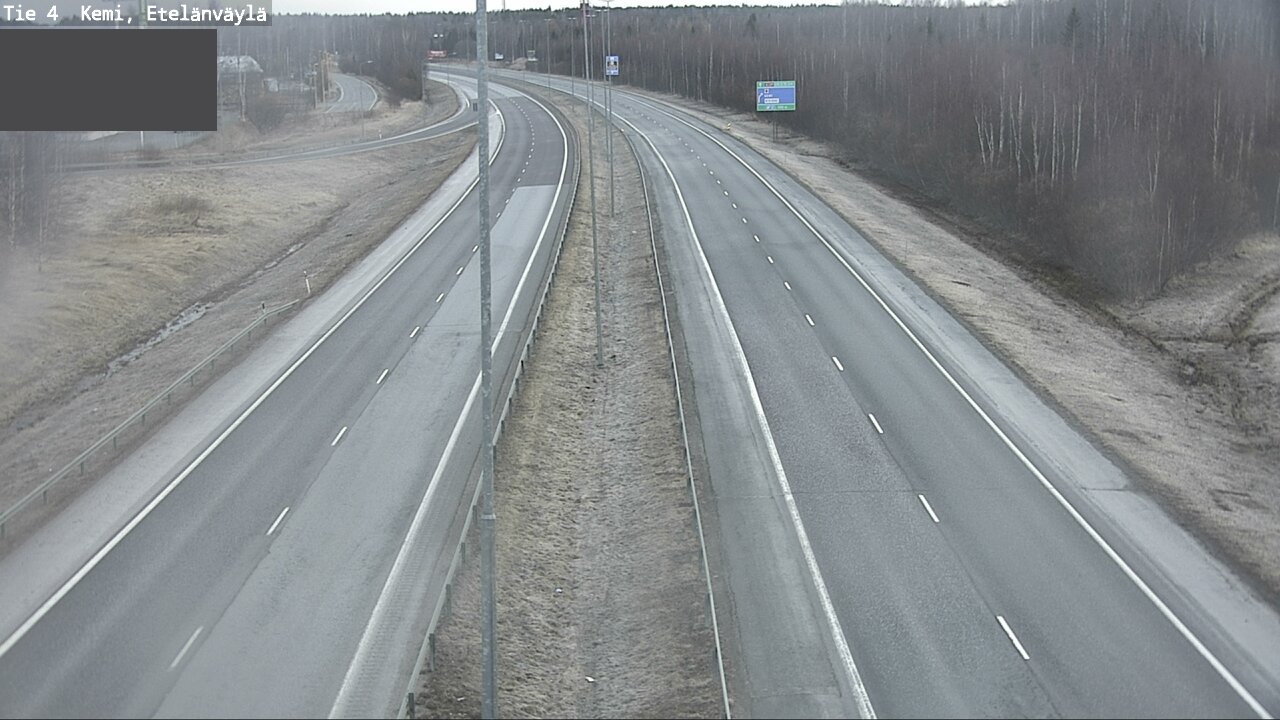 Kelikamerat Kuva Tie 4 Kemi, Etelänväylä, Kemi, Lappi
