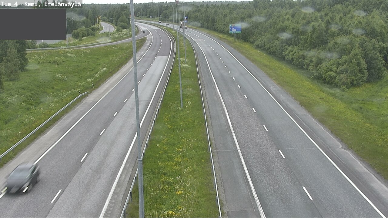 Kelikamerat Kuva Tie 4 Kemi, Etelänväylä, Kemi, Lappi