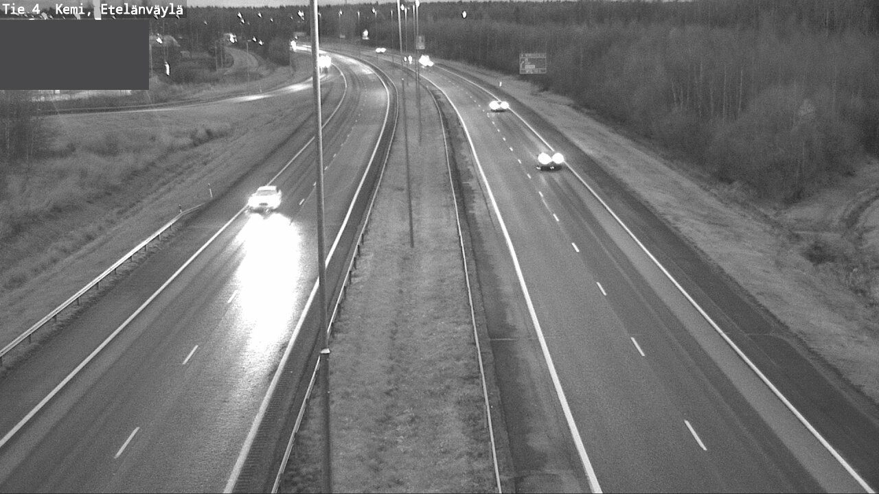 Kelikamerat Kuva Tie 4 Kemi, Etelänväylä, Kemi, Lappi