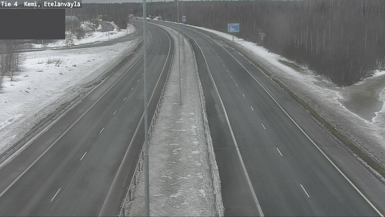 Kelikamerat Kuva Tie 4 Kemi, Etelänväylä, Kemi, Lappi