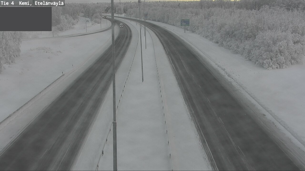 Kelikamerat Kuva Tie 4 Kemi, Etelänväylä, Kemi, Lappi