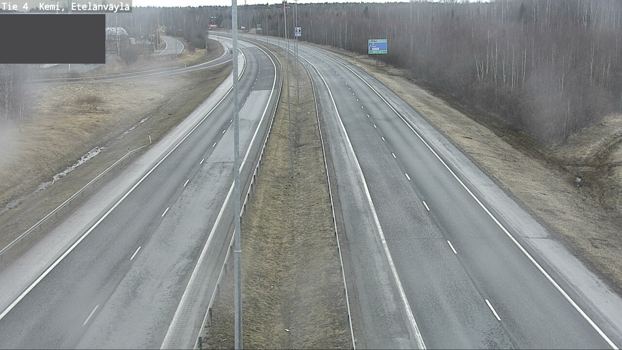 Kelikamerat Kuva Tie 4 Kemi, Etelänväylä, Kemi, Lappi