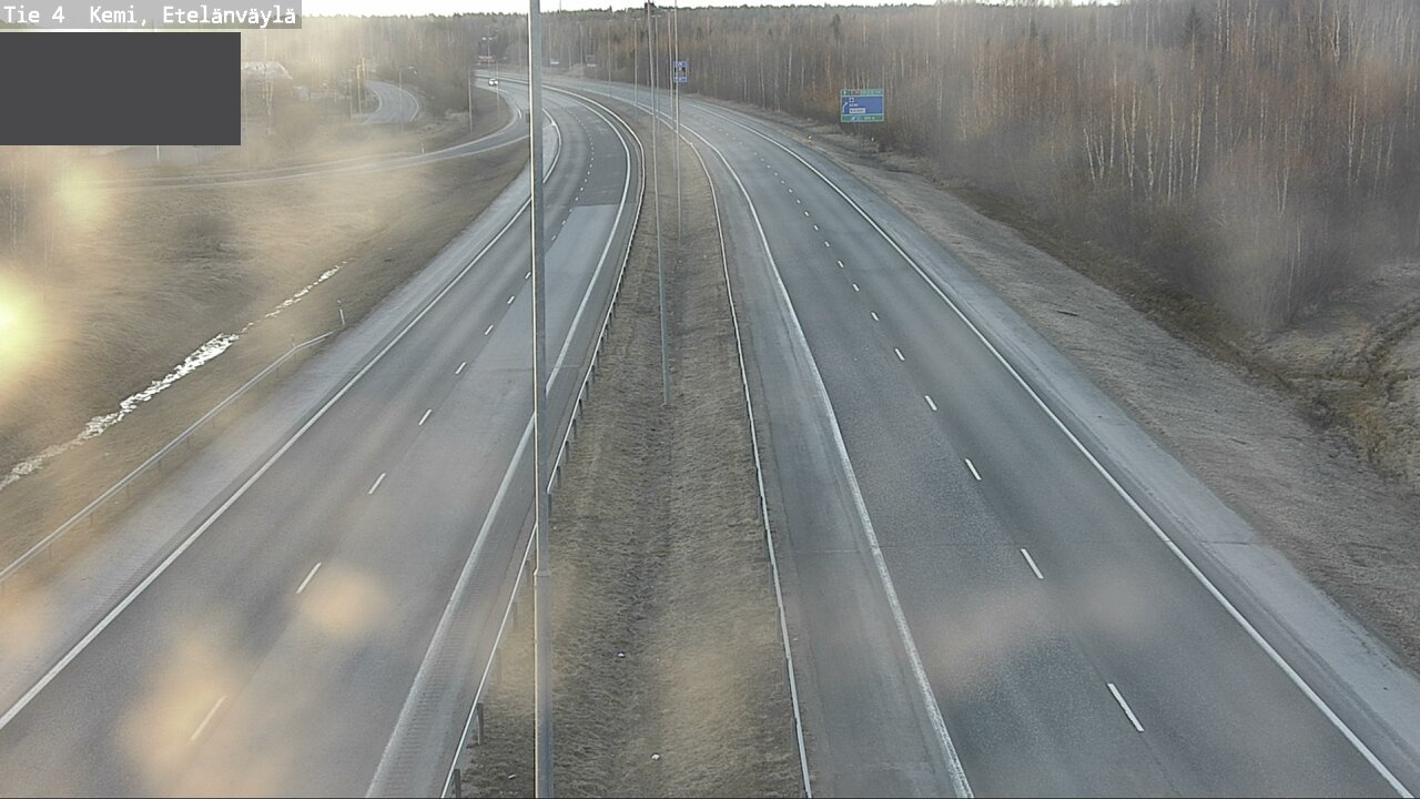 Kelikamerat Kuva Tie 4 Kemi, Etelänväylä, Kemi, Lappi