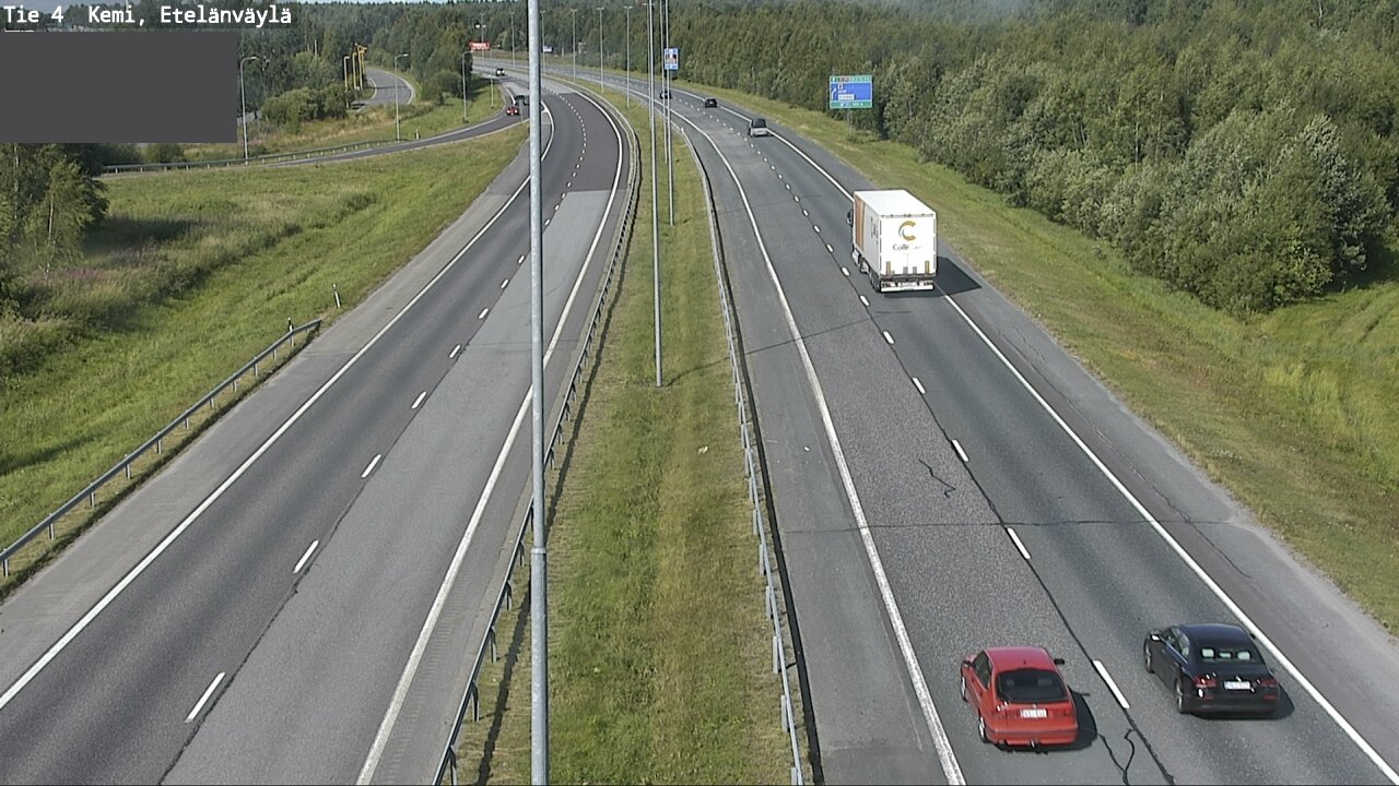 Kelikamerat Kuva Tie 4 Kemi, Etelänväylä, Kemi, Lappi