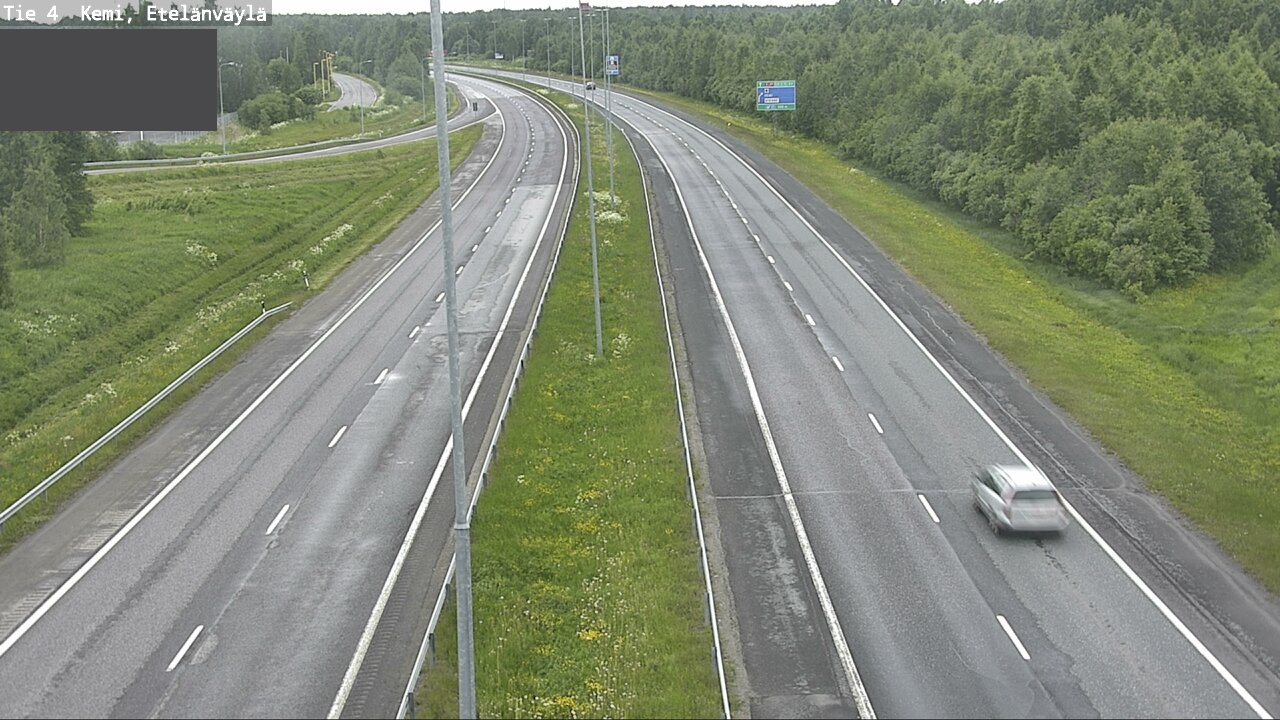 Kelikamerat Kuva Tie 4 Kemi, Etelänväylä, Kemi, Lappi