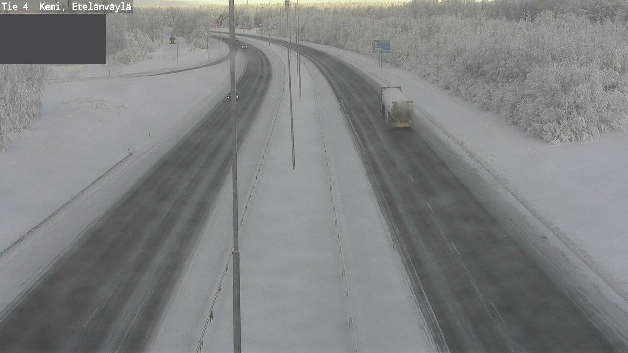 Kelikamerat Kuva Tie 4 Kemi, Etelänväylä, Kemi, Lappi