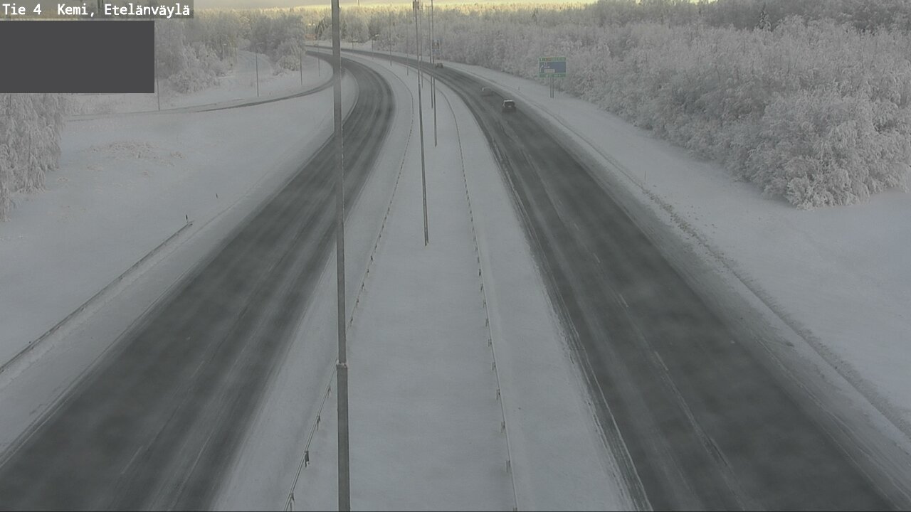Kelikamerat Kuva Tie 4 Kemi, Etelänväylä, Kemi, Lappi