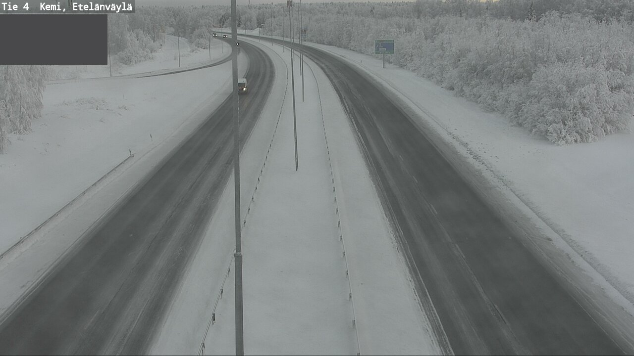 Kelikamerat Kuva Tie 4 Kemi, Etelänväylä, Kemi, Lappi