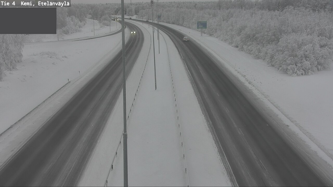 Kelikamerat Kuva Tie 4 Kemi, Etelänväylä, Kemi, Lappi