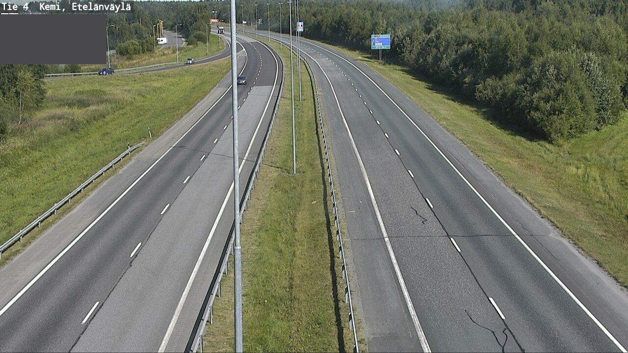 Weather Camera Image Road 4 Kemi, Etelänväylä, Kemi, Lappi