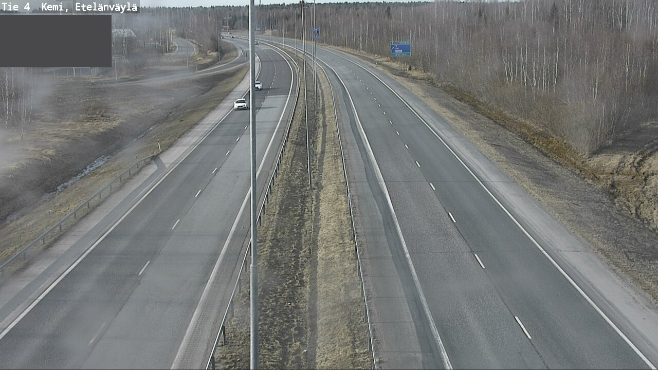 Kelikamerat Kuva Tie 4 Kemi, Etelänväylä, Kemi, Lappi