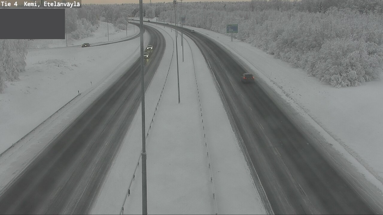 Kelikamerat Kuva Tie 4 Kemi, Etelänväylä, Kemi, Lappi