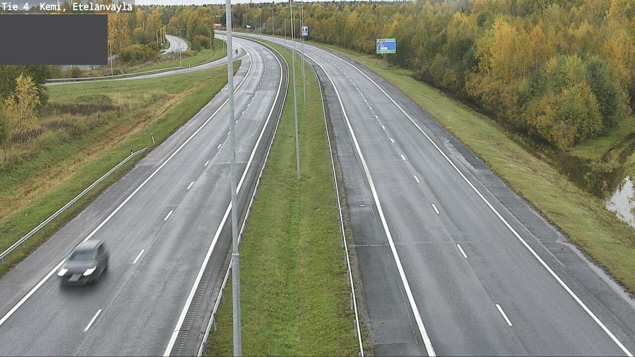 Weather Camera Image Road 4 Kemi, Etelänväylä, Kemi, Lappi
