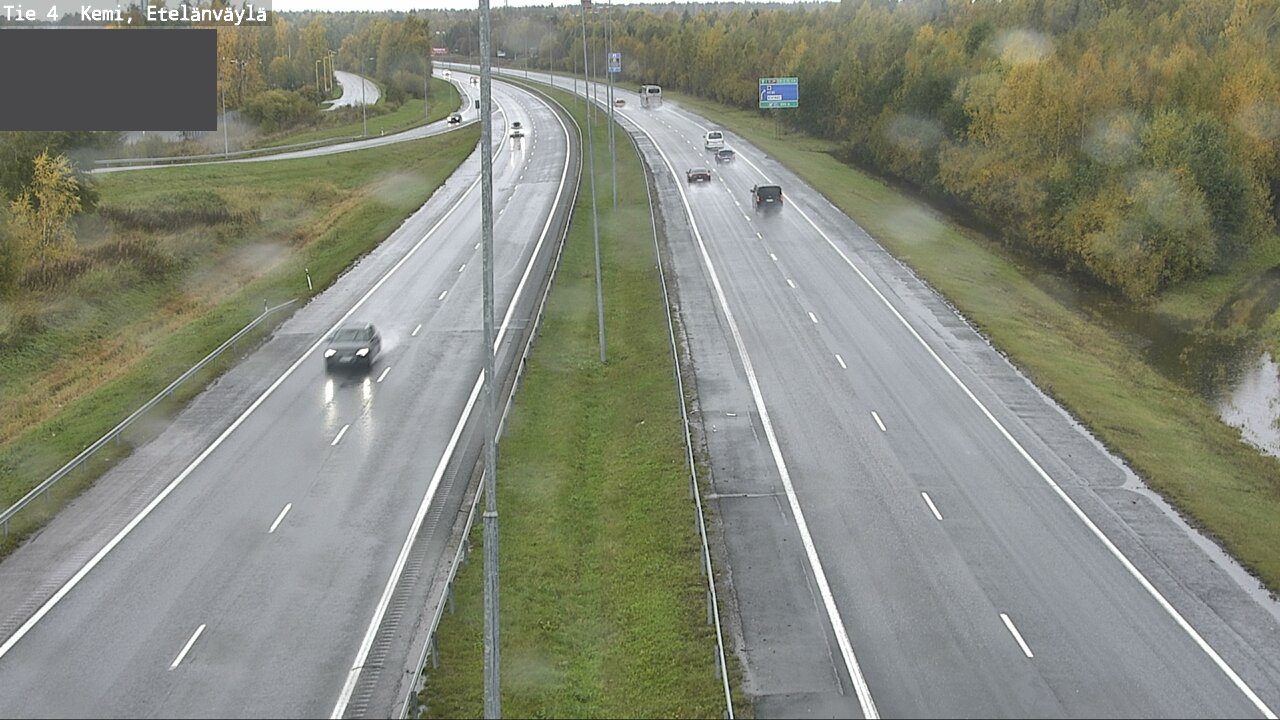 Weather Camera Image Road 4 Kemi, Etelänväylä, Kemi, Lappi