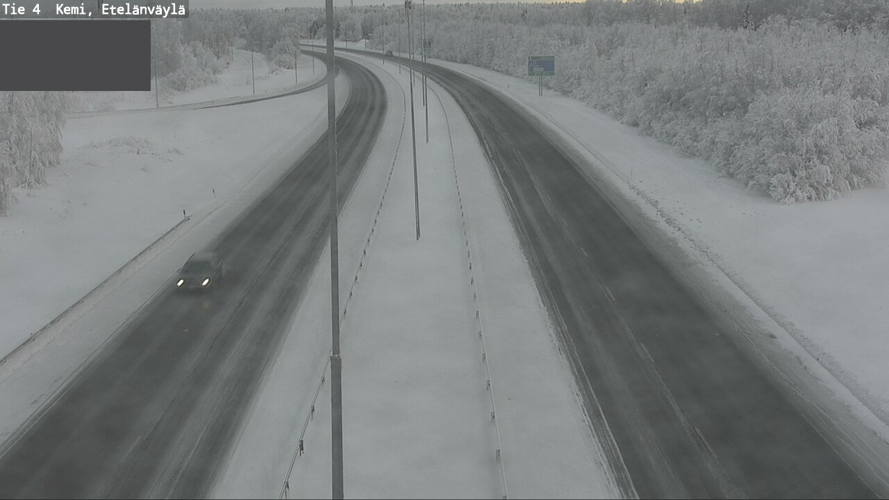 Kelikamerat Kuva Tie 4 Kemi, Etelänväylä, Kemi, Lappi