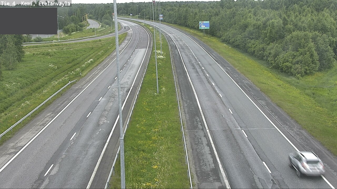 Kelikamerat Kuva Tie 4 Kemi, Etelänväylä, Kemi, Lappi
