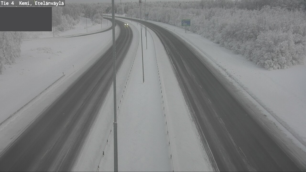 Kelikamerat Kuva Tie 4 Kemi, Etelänväylä, Kemi, Lappi