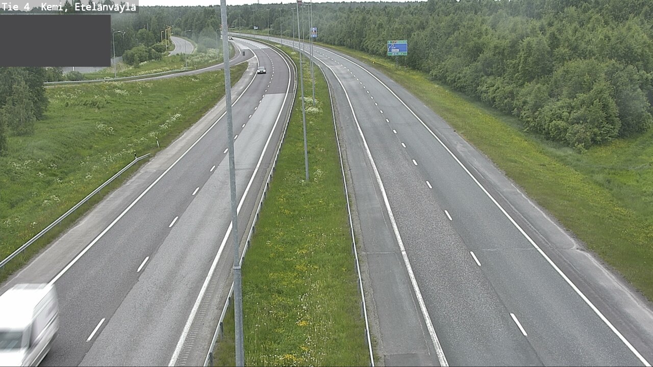 Kelikamerat Kuva Tie 4 Kemi, Etelänväylä, Kemi, Lappi