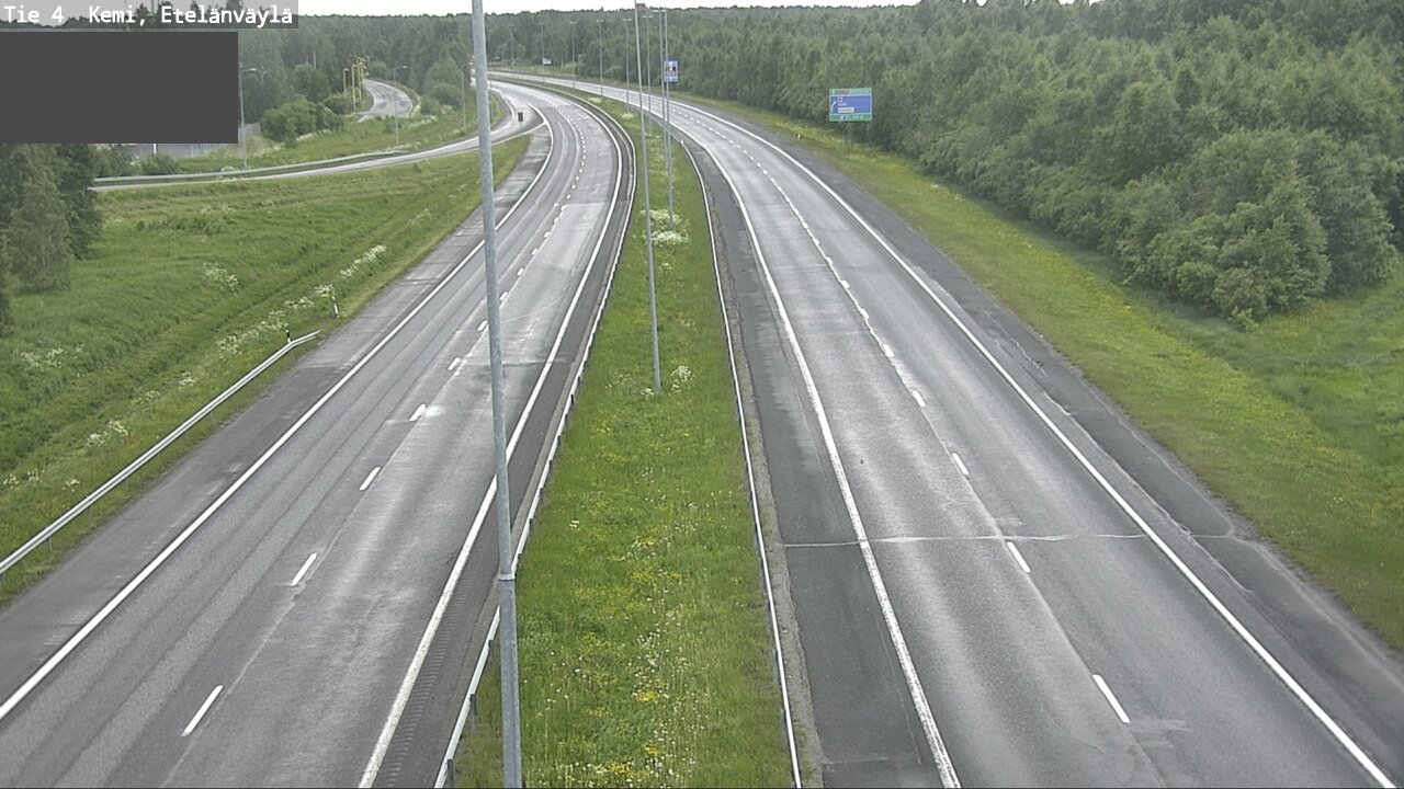 Kelikamerat Kuva Tie 4 Kemi, Etelänväylä, Kemi, Lappi