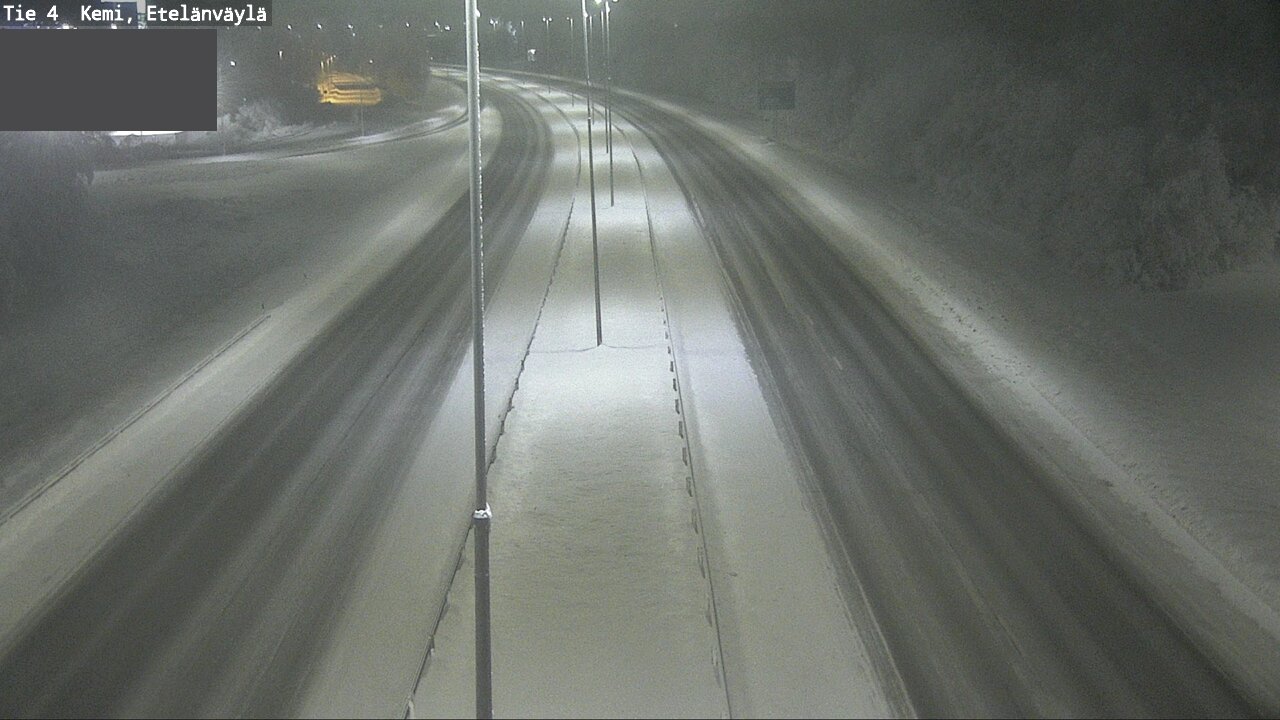 Kelikamerat Kuva Tie 4 Kemi, Etelänväylä, Kemi, Lappi