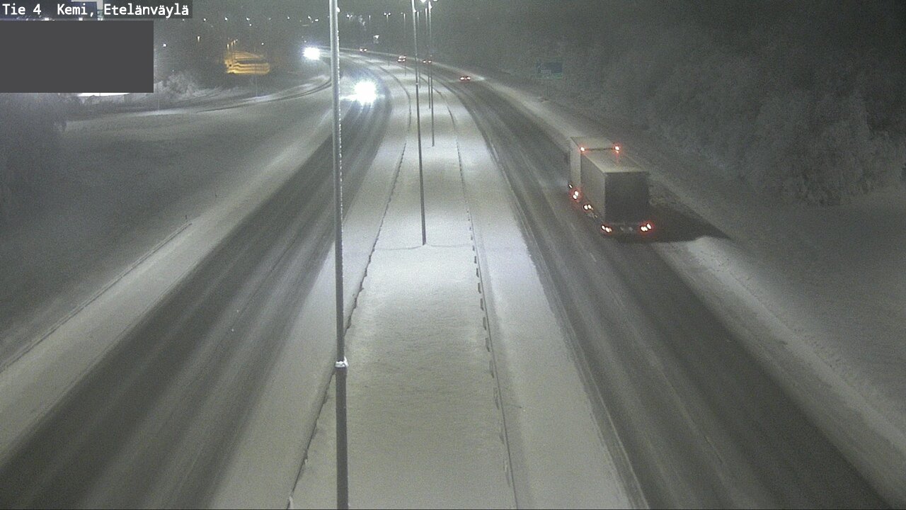 Kelikamerat Kuva Tie 4 Kemi, Etelänväylä, Kemi, Lappi