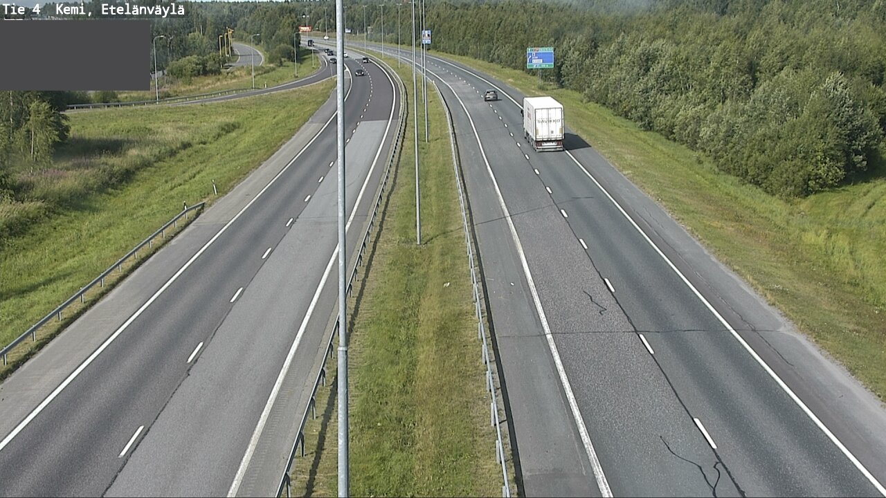 Kelikamerat Kuva Tie 4 Kemi, Etelänväylä, Kemi, Lappi