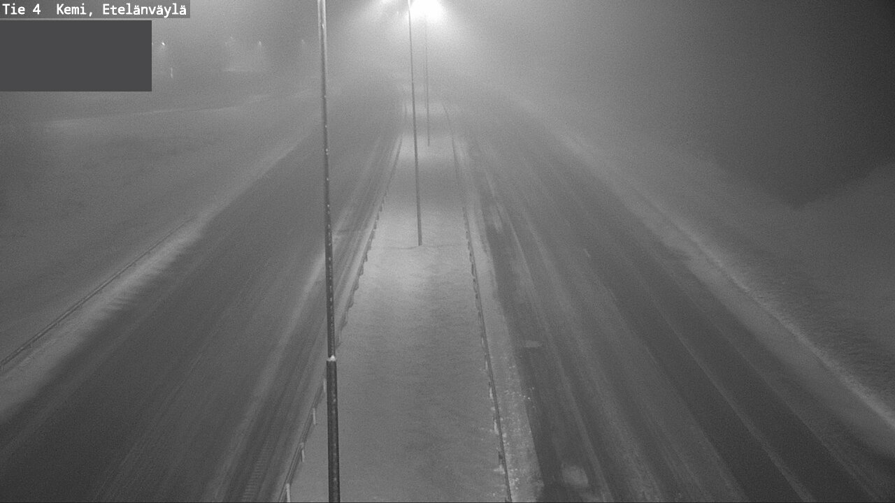 Weather Camera Image Road 4 Kemi, Etelänväylä, Kemi, Lappi