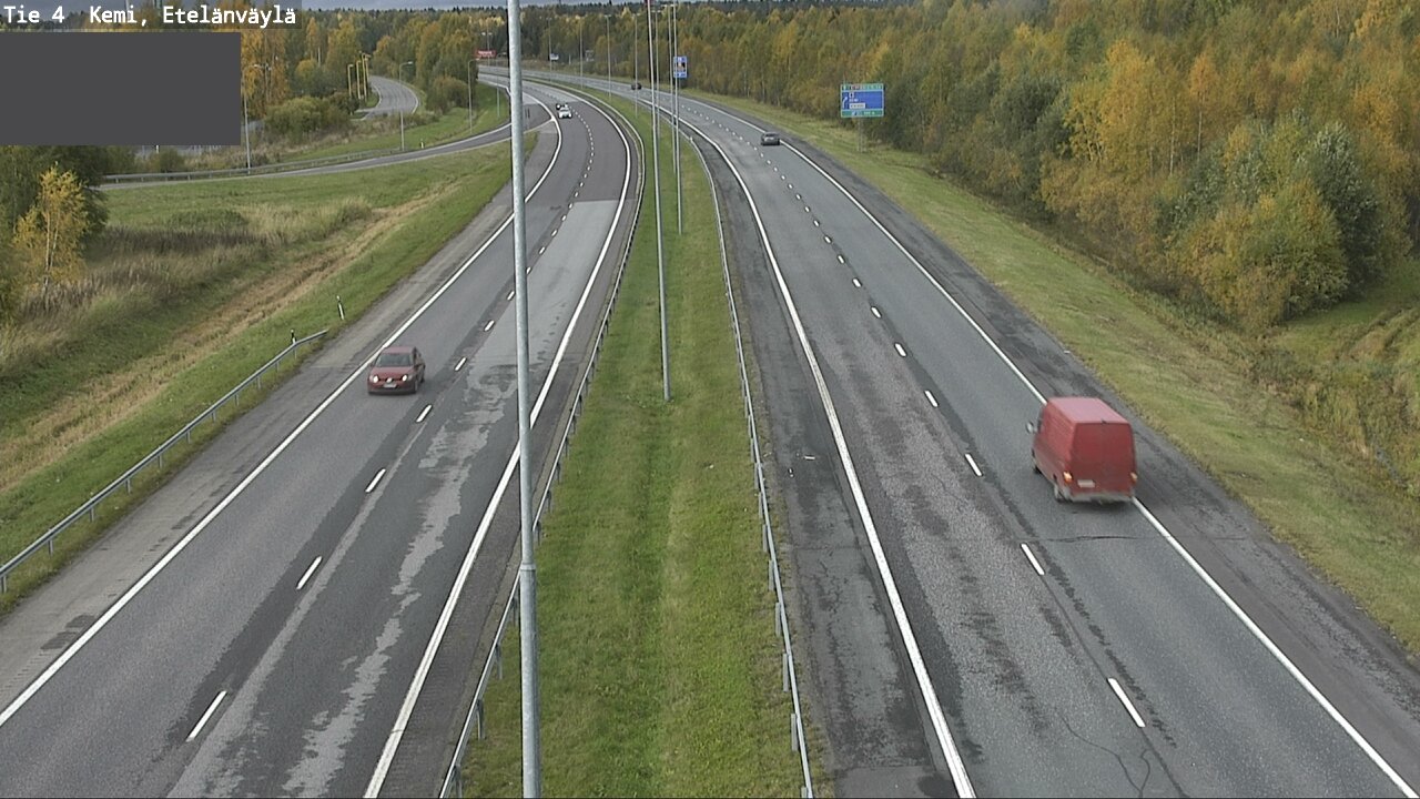 Kelikamerat Kuva Tie 4 Kemi, Etelänväylä, Kemi, Lappi