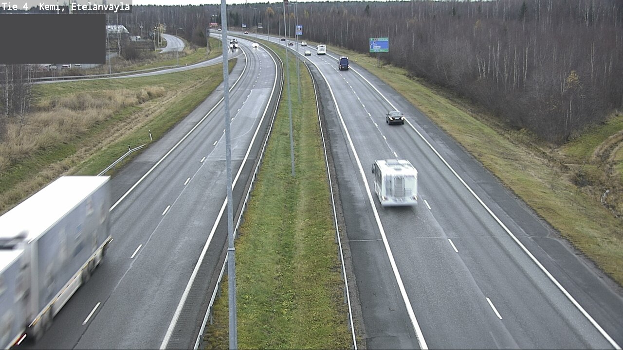 Kelikamerat Kuva Tie 4 Kemi, Etelänväylä, Kemi, Lappi