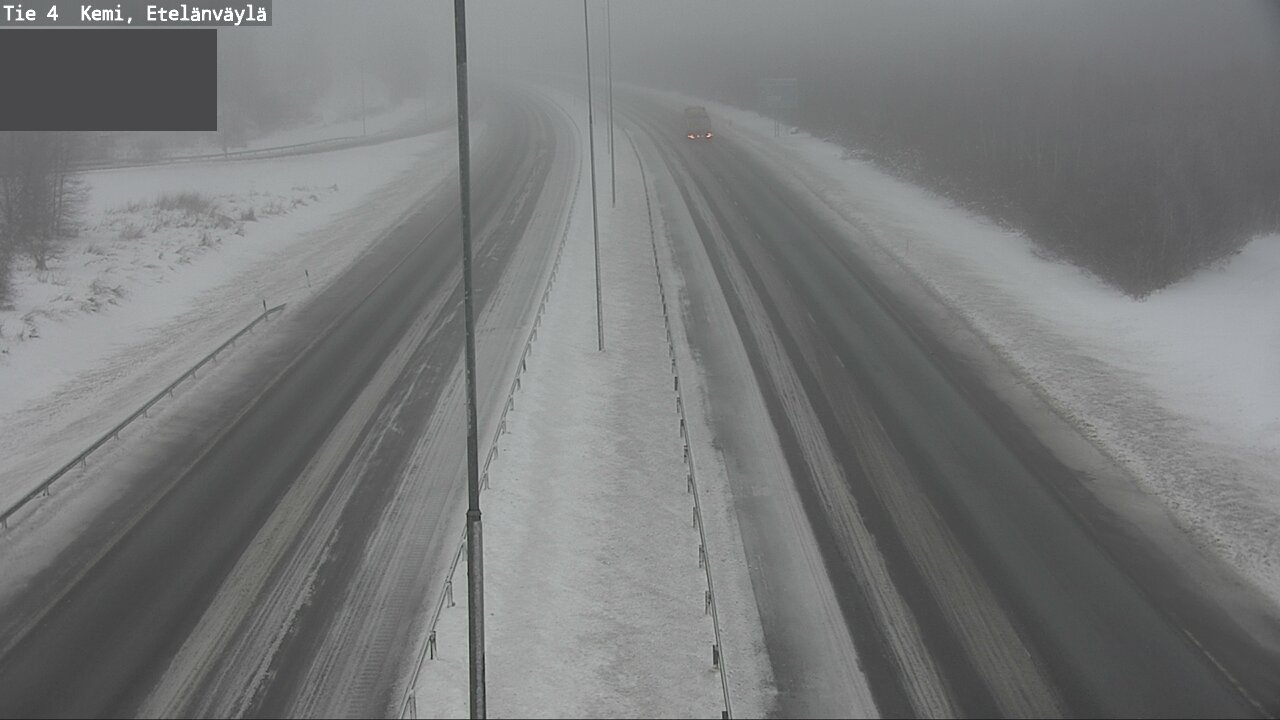 Weather Camera Image Väg 4 Kemi, Etelänväylä, Kemi, Lappi
