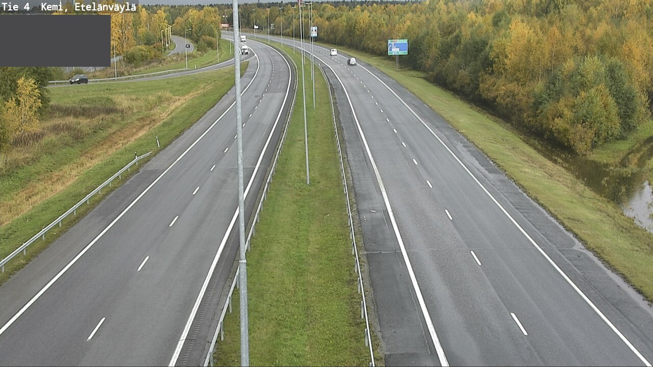 Weather Camera Image Road 4 Kemi, Etelänväylä, Kemi, Lappi