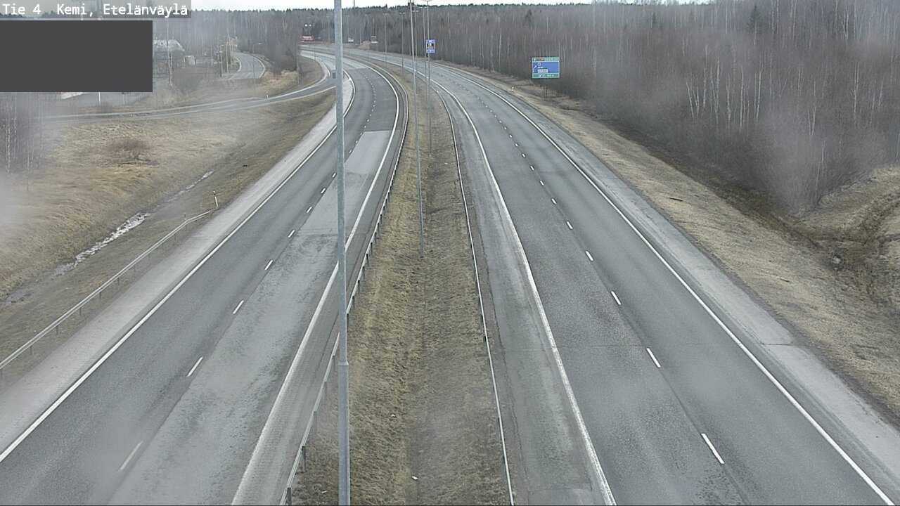 Kelikamerat Kuva Tie 4 Kemi, Etelänväylä, Kemi, Lappi