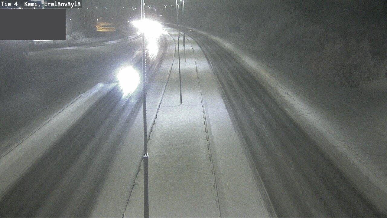 Kelikamerat Kuva Tie 4 Kemi, Etelänväylä, Kemi, Lappi