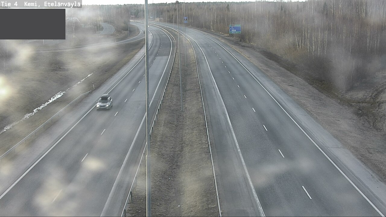 Kelikamerat Kuva Tie 4 Kemi, Etelänväylä, Kemi, Lappi
