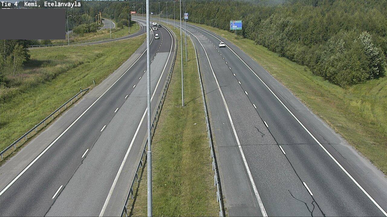 Kelikamerat Kuva Tie 4 Kemi, Etelänväylä, Kemi, Lappi
