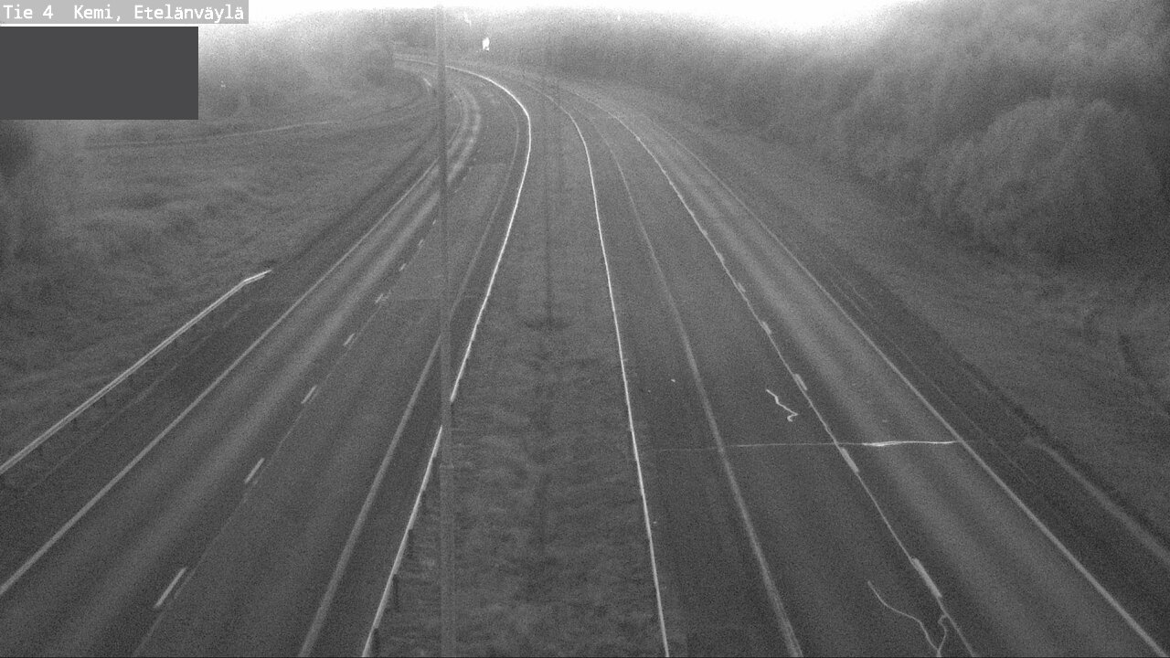 Weather Camera Image Väg 4 Kemi, Etelänväylä, Kemi, Lappi