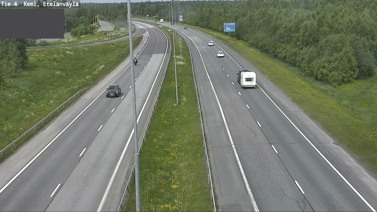 Kelikamerat Kuva Tie 4 Kemi, Etelänväylä, Kemi, Lappi