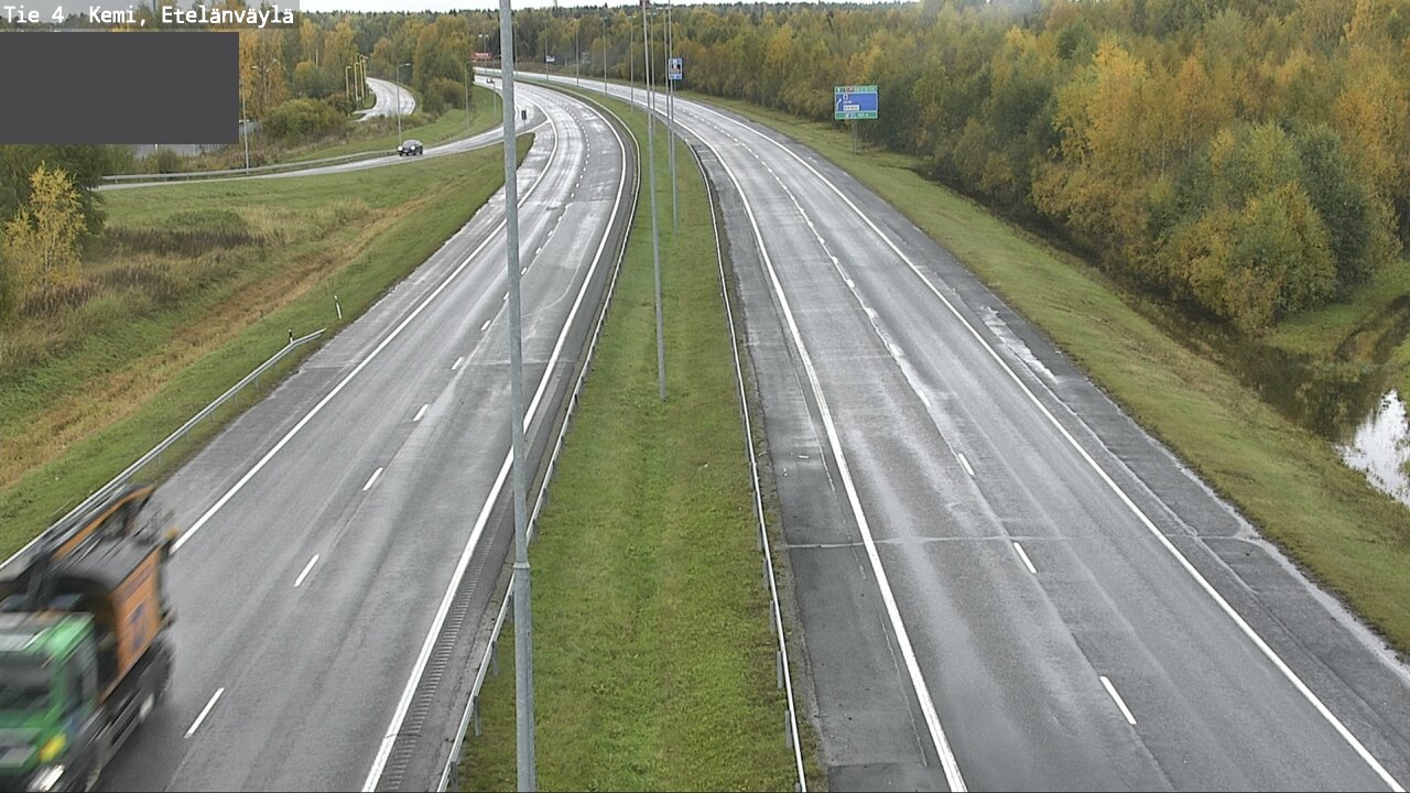 Weather Camera Image Road 4 Kemi, Etelänväylä, Kemi, Lappi
