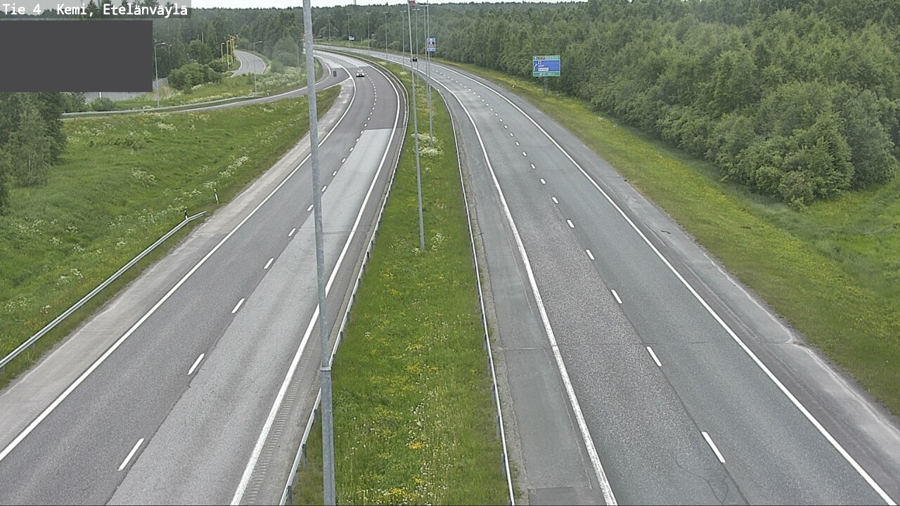 Kelikamerat Kuva Tie 4 Kemi, Etelänväylä, Kemi, Lappi