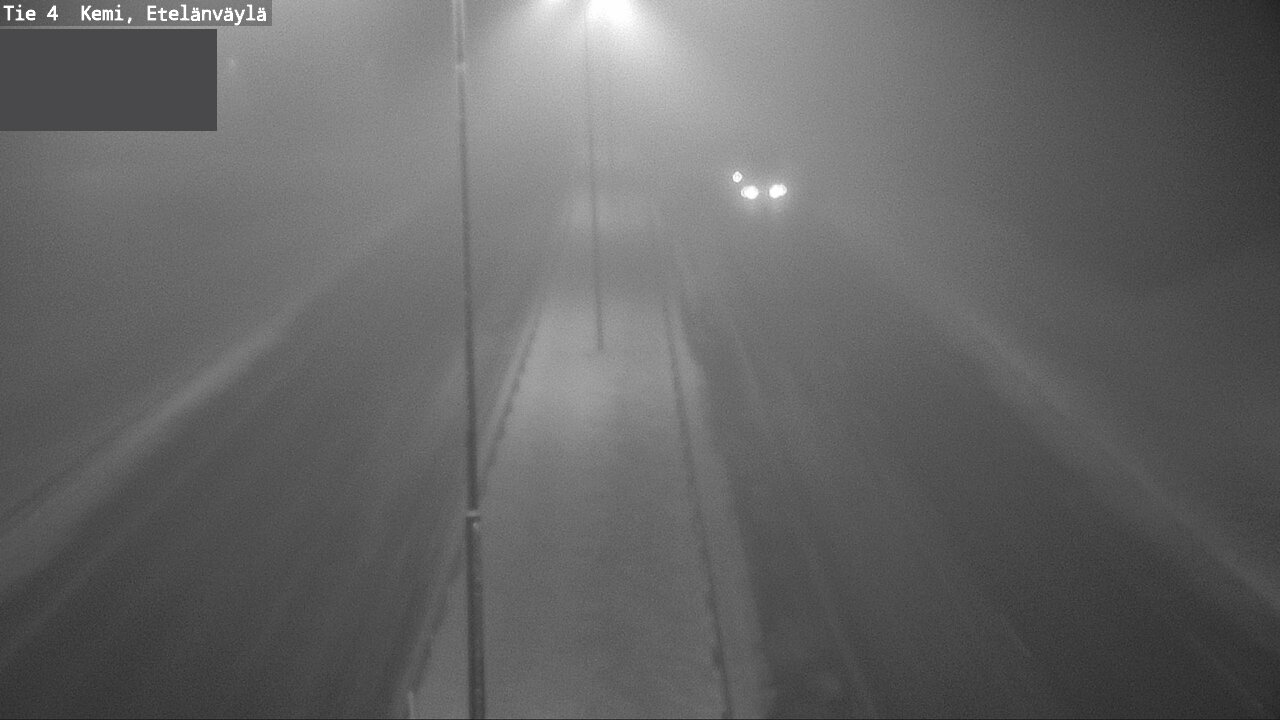 Weather Camera Image Road 4 Kemi, Etelänväylä, Kemi, Lappi