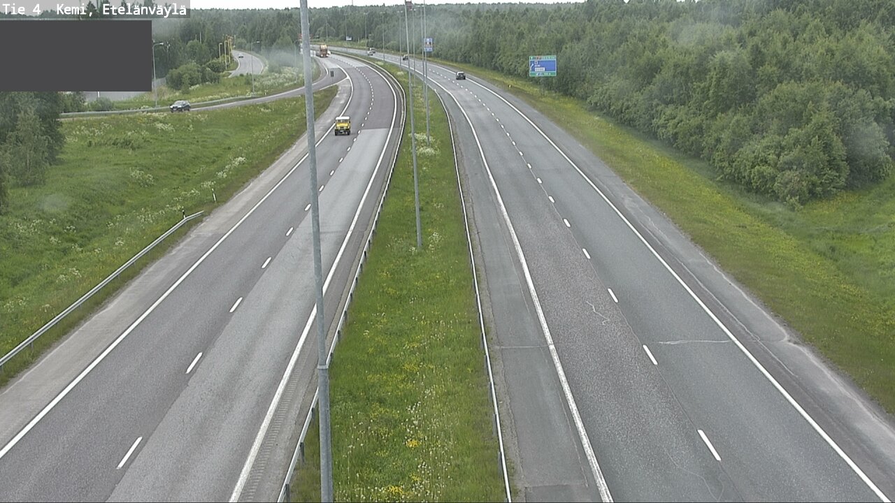 Kelikamerat Kuva Tie 4 Kemi, Etelänväylä, Kemi, Lappi